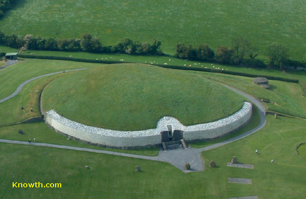 Aerial View of Newgrange