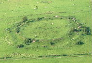 Ringfort - aerial view.