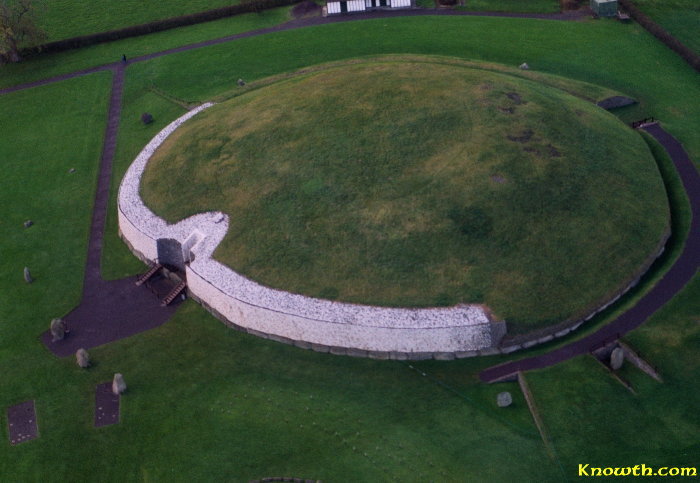 New Grange Aerial Photo