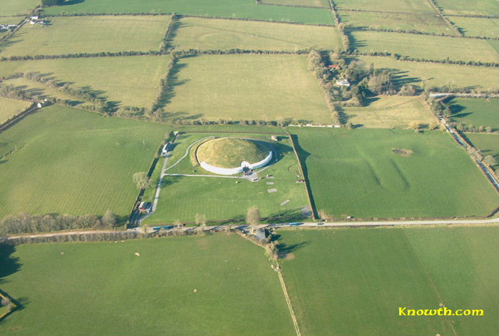 Newgrange Aerial view