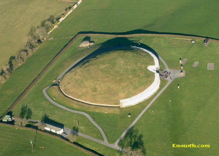 Newgrange Aerial view