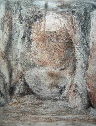 Carborundum - Loughcrew Cairn T backstone