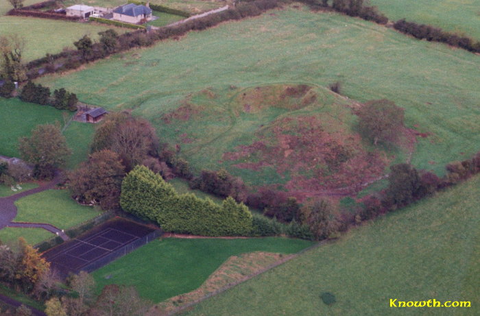 Aerial view of Dowth