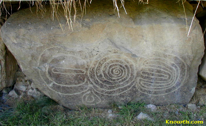 Knowth Kerbstone 5 - K5