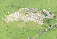 Aerial view of Cairn D