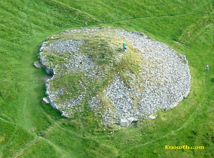 Aerial view - Loughcrew Cairn T