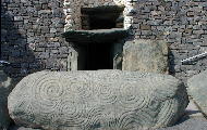 Newgrange Entrance Stone and Roof Box