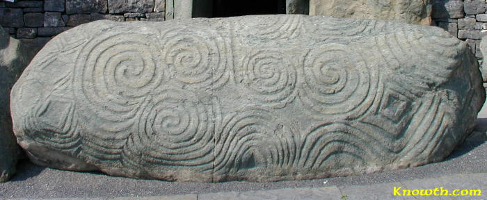 New Grange Entrance Stone