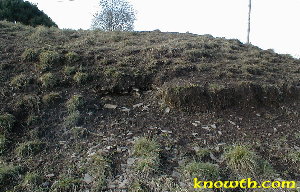 Ardcath Mound - close up image