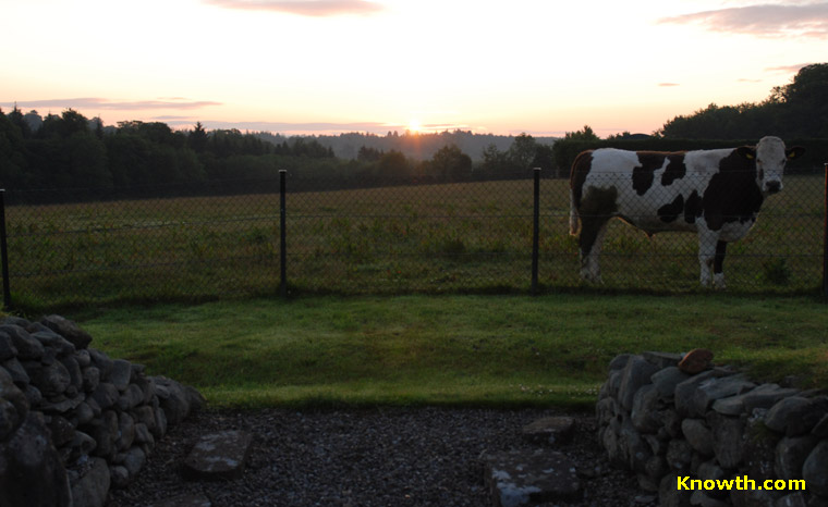 Townleyhall Summer Solstice Sunrise Alignment