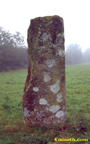 Decorated Stone at Kingsmountain