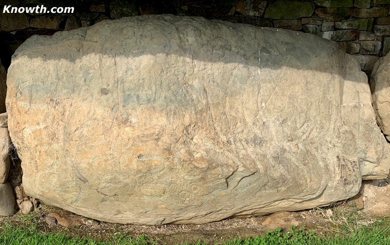 Knowth Kerbstone 18 - K18