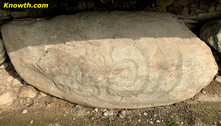 Knowth K30 - Kerbstone 30