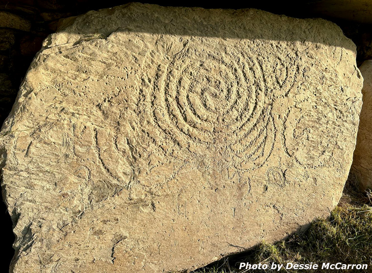 Knowth Kerbstone 34 - K34