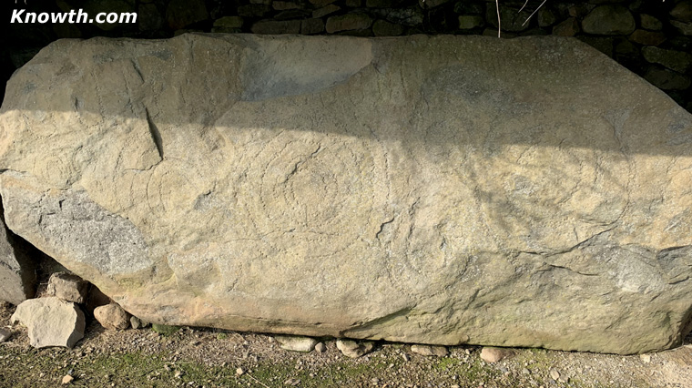 Knowth Kerbstone 4 - K4