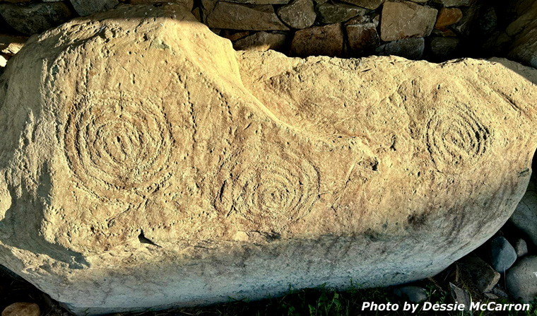 Knowth Kerbstone 46 - K46