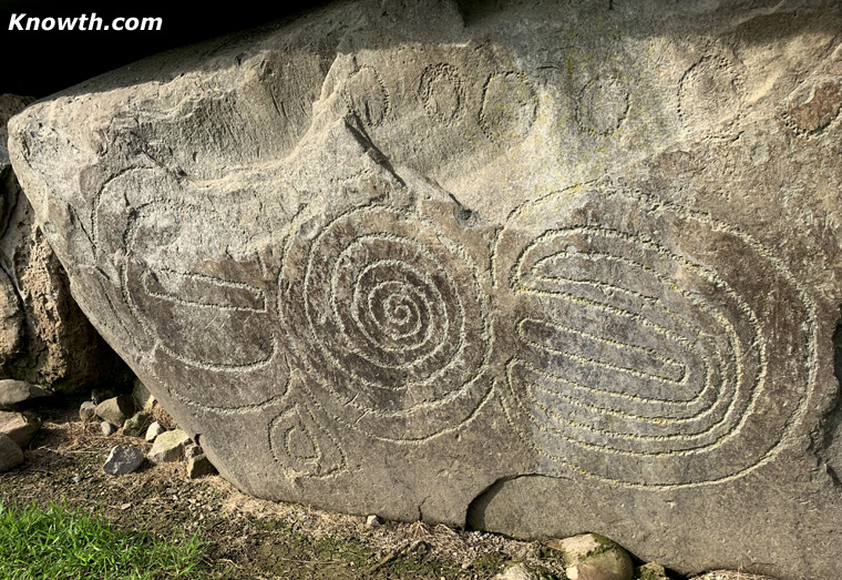 Knowth Kerbstone 5 - K5