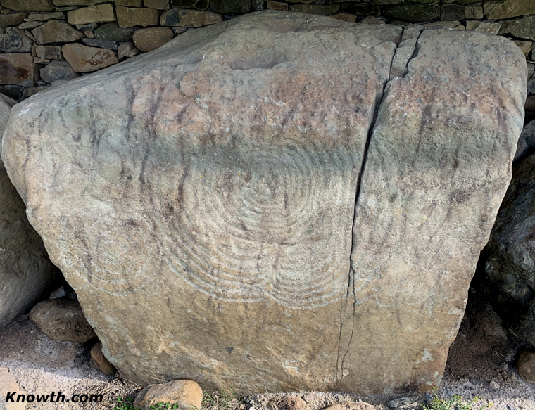 Knowth Kerbstone 51 - K51