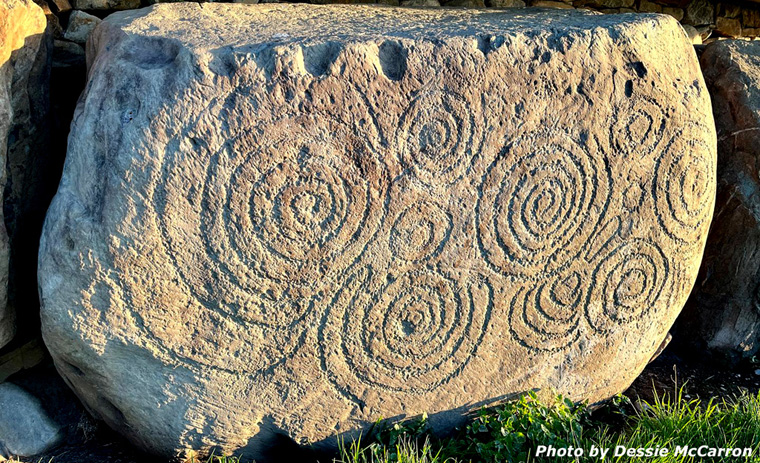 Knowth Kerbstone 56 - K56