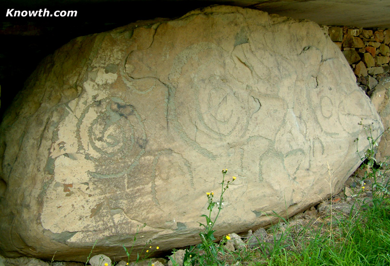 Knowth Kerbstone 77 - K77