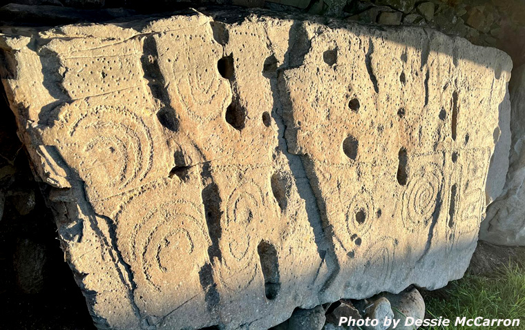 Knowth Kerbstone 83 - K83