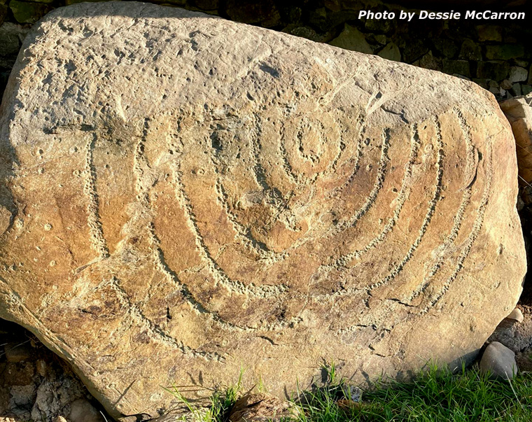 Knowth Kerbstone 84 - K84