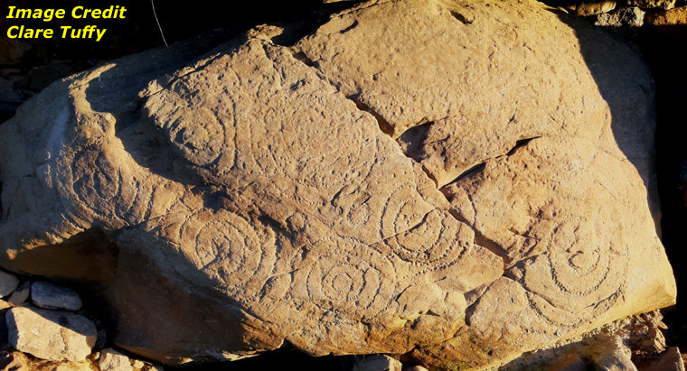 Knowth Kerbstone 89