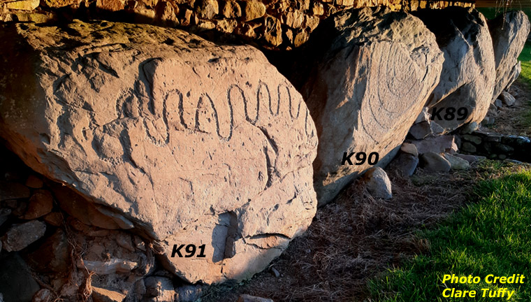 Knowth Kerbstones