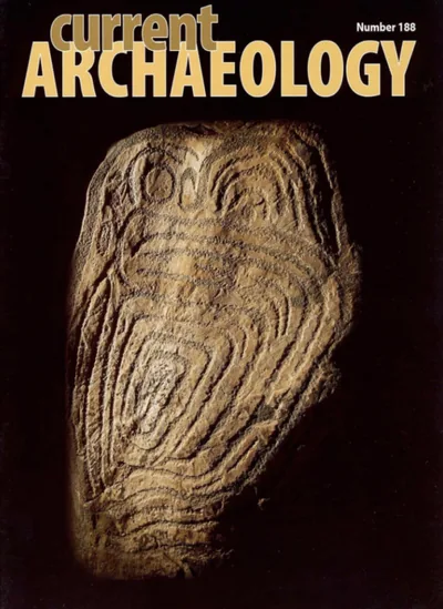 Current Archaeology magazine cover, issue 188.