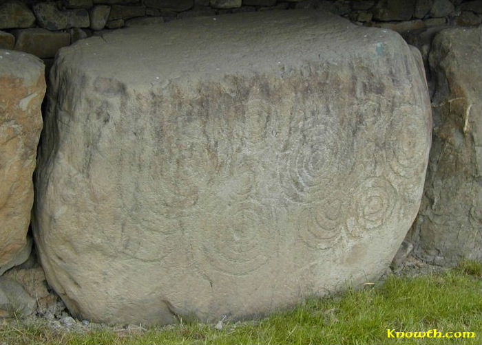 Knowth Kerbstone K56