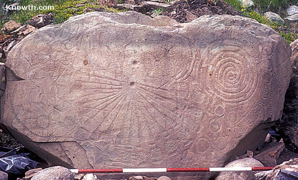 Knowth Kerbstone 15