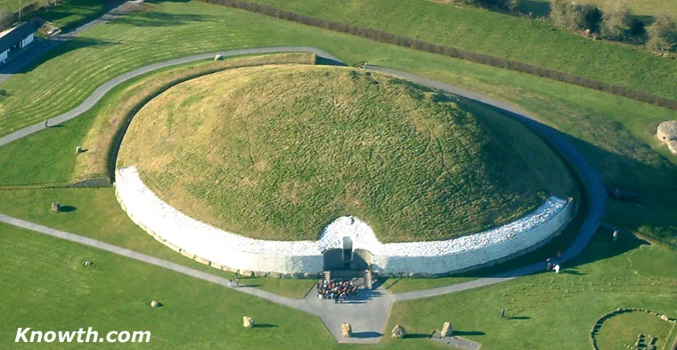 Newgrange Megalithic Passage Tomb in the Boyne Valley